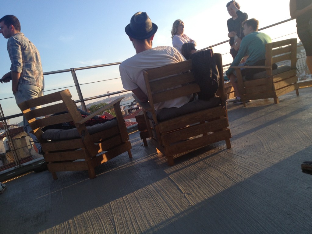 Rooftop bar Park Lisbon